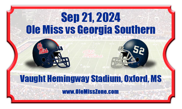 2024 Ole Miss Vs Georgia Southern
