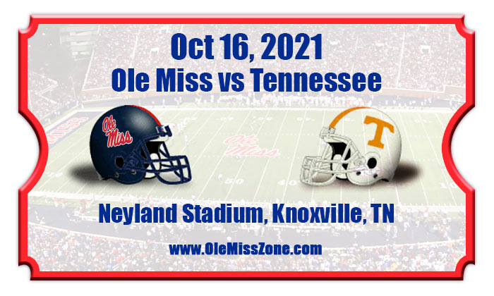 2021 Ole Miss Vs Tennessee