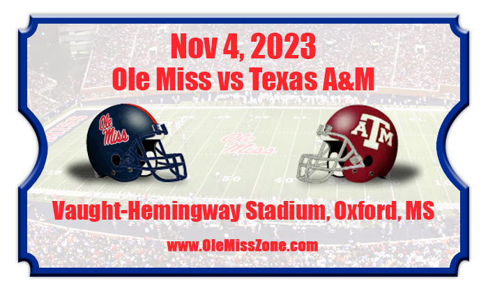 2023 Ole Miss Vs Texas A&M